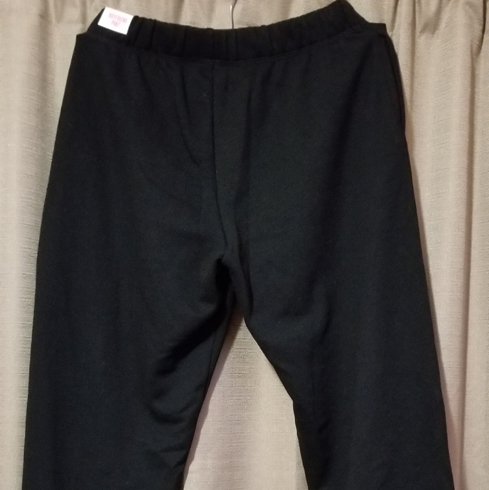 SOLD..NWT VS PINK Black Boyfriend Sweatpants-S - Picture 7 of 8